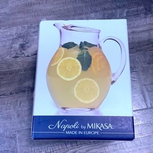 Napoli by milkasa crystal pitcher